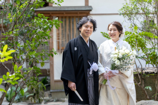緑水庵・和装２着撮影