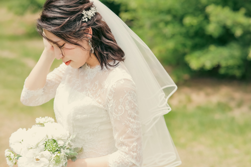 ご新婦様　ソロショット