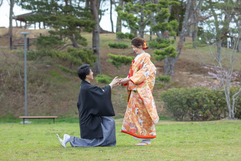 プロポーズシーン