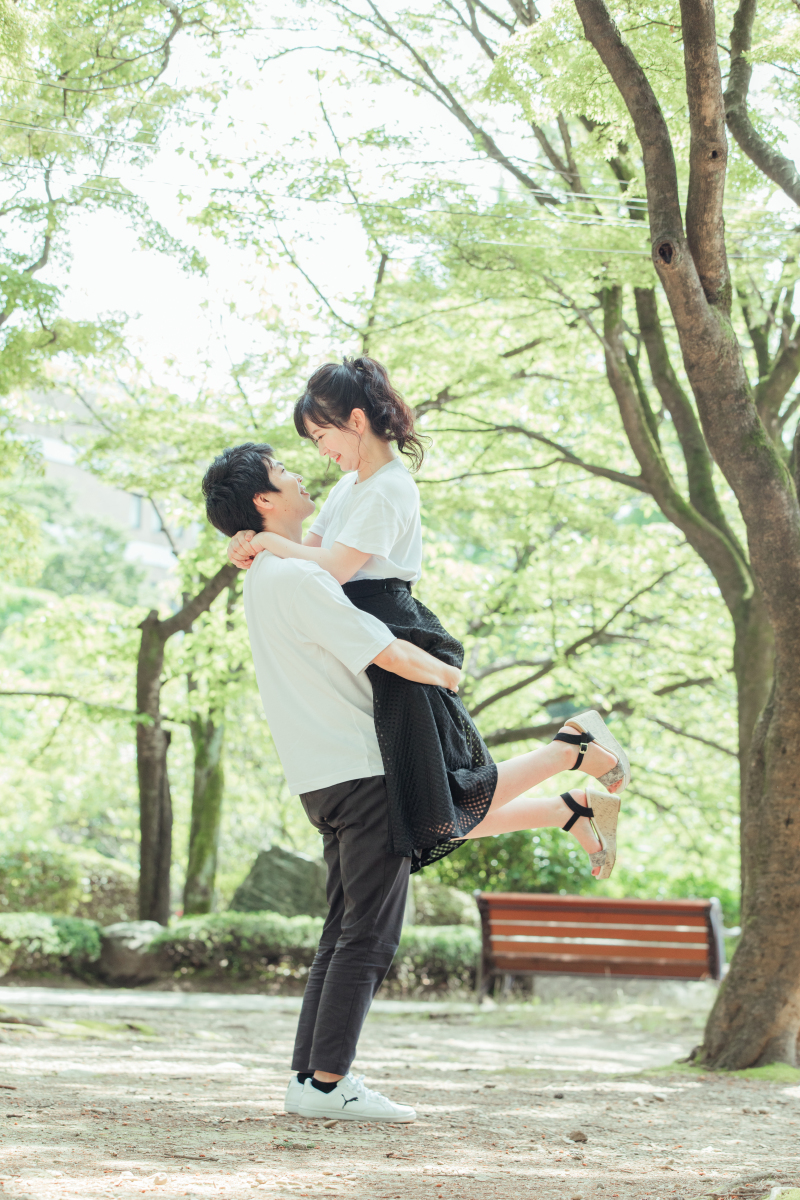 ラブラブな二人!