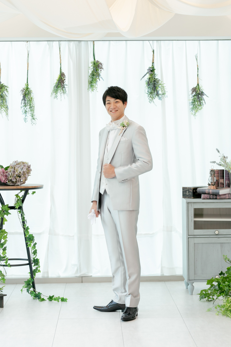 ご新郎様ソロショット