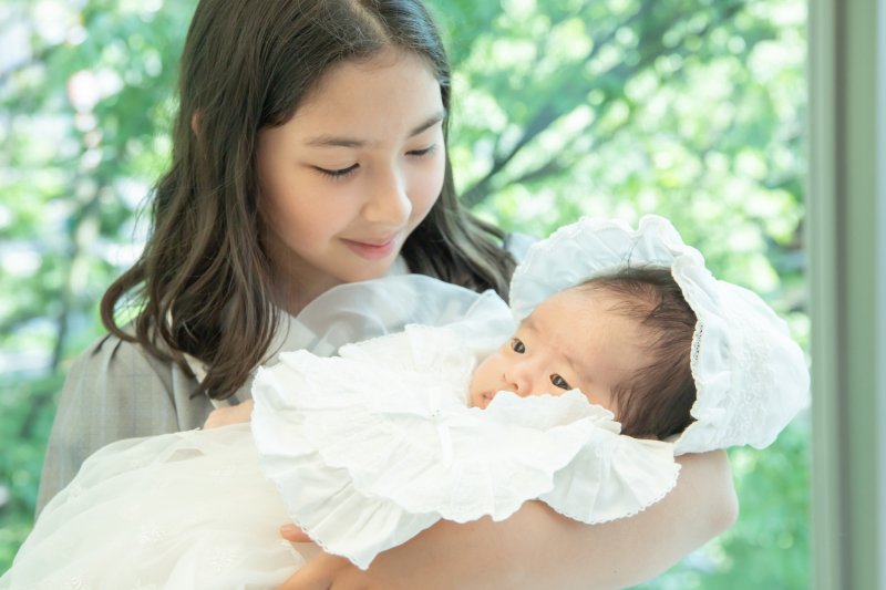 姉弟ショットも♡