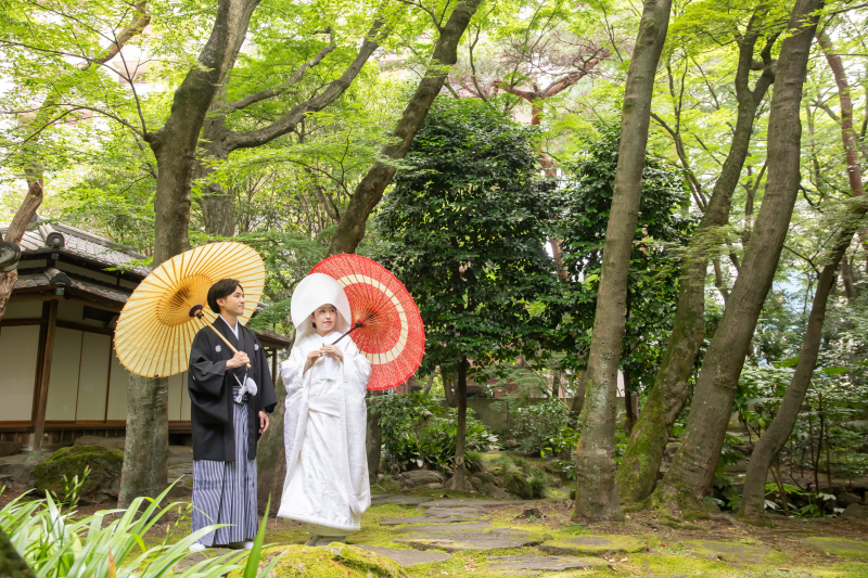 景色を眺めながら、和の雰囲気を楽しんでの撮影を!