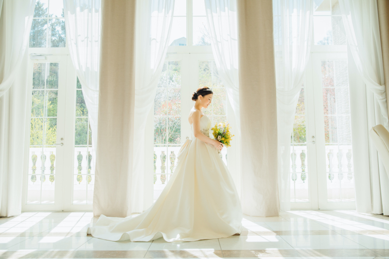 新婦様のソロショット