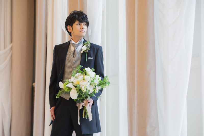 ご新郎さまソロショット！