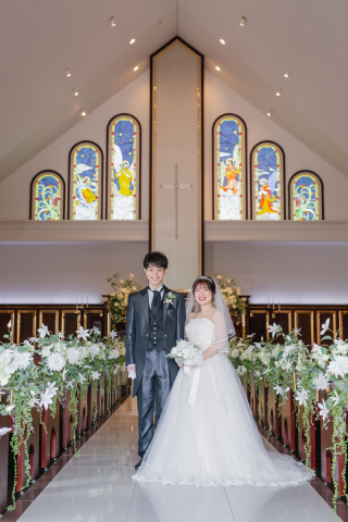 チャペルで2着プラン＊