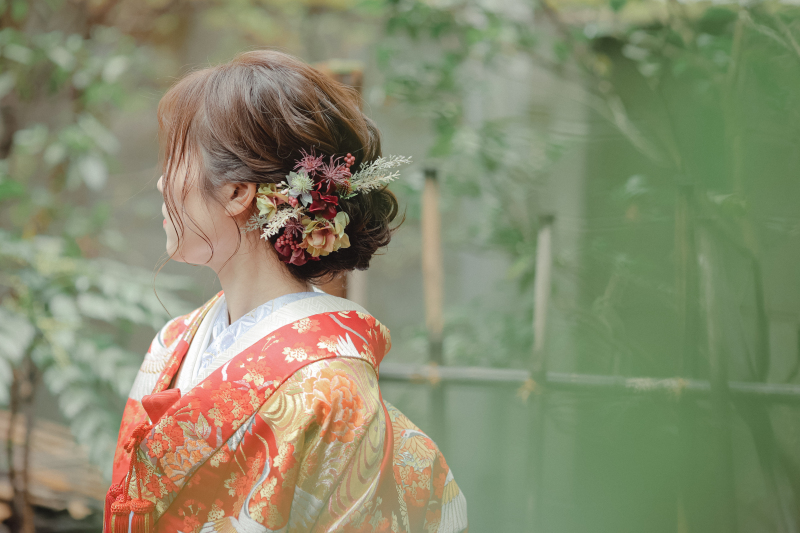 綺麗なヘアセットも残したい
