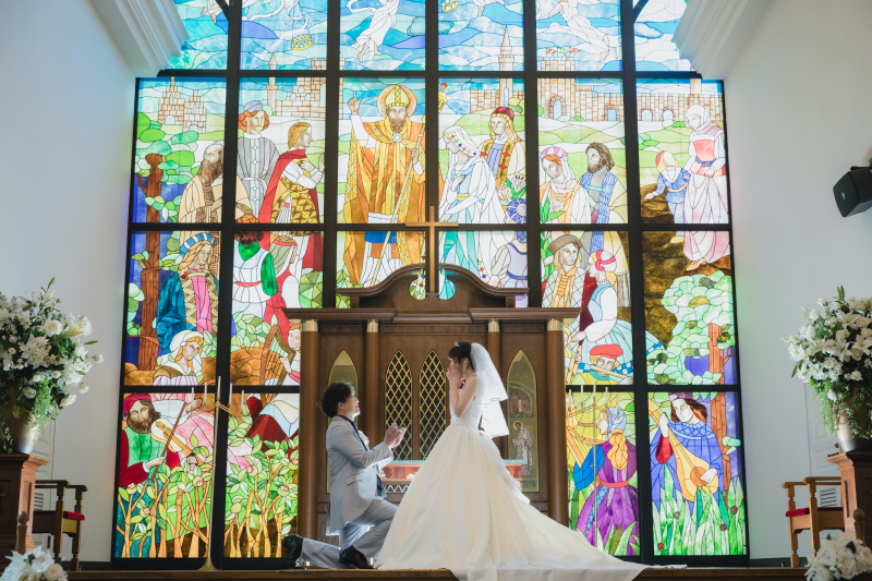 プロポーズシーン!