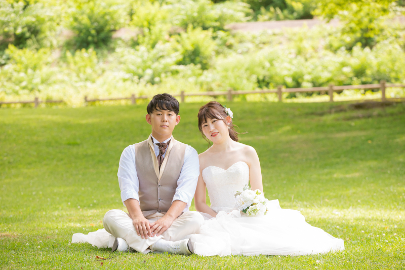 洋装　ロケーション撮影