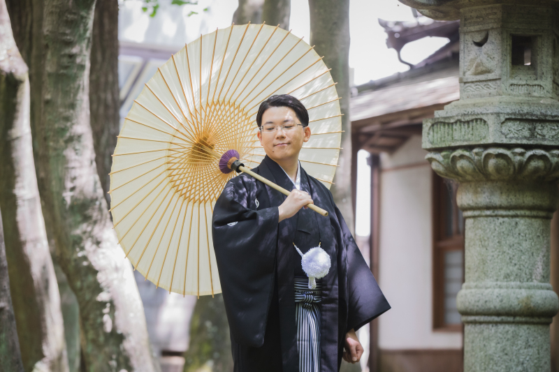 ご新郎様　ソロショット