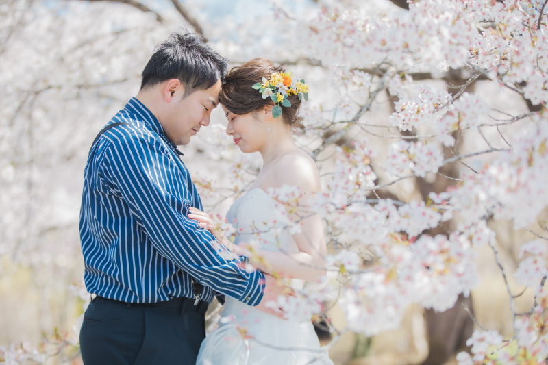 おでこをこっつんこ