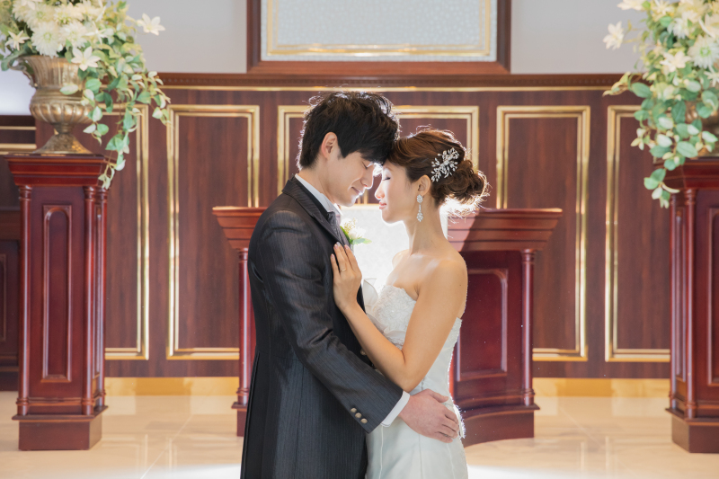 ぴったりくっついて