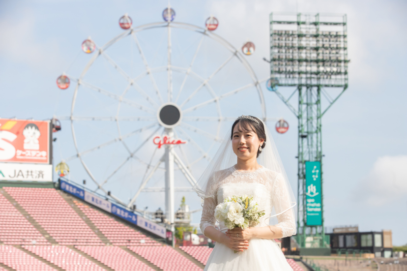 新婦ソロショット