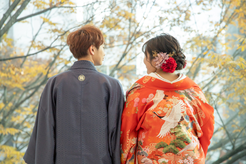 後ろ姿ショット