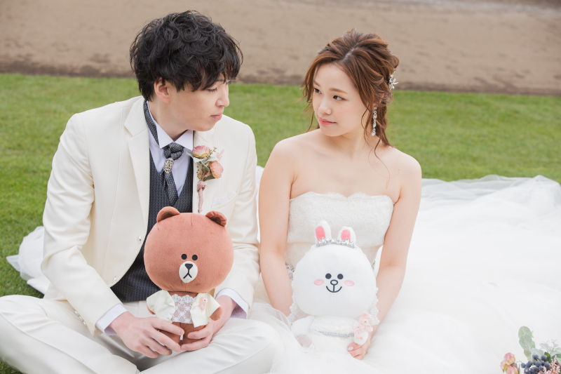 見つめ合う二人