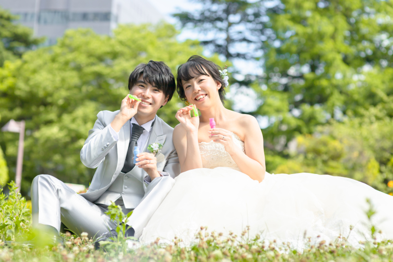 勾当台公園へ移動！