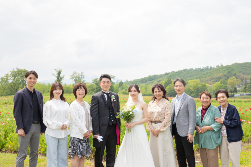 ご家族の皆様と