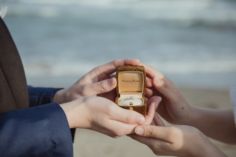 プロポーズシーン