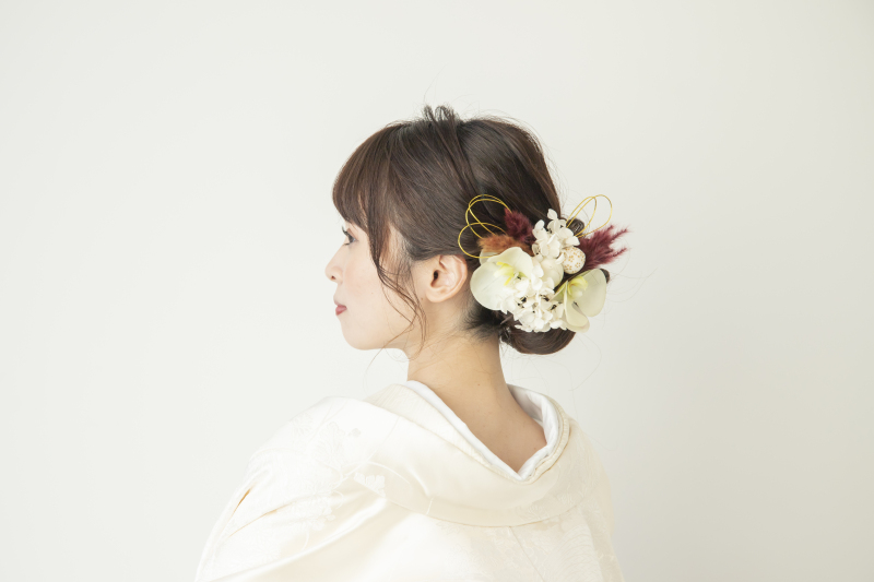 かわいいヘアセット