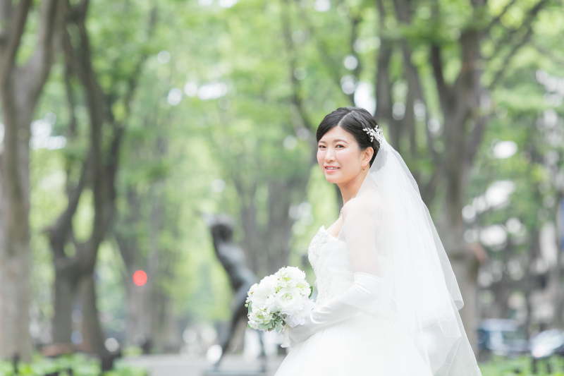 ご新婦様　ソロショット
