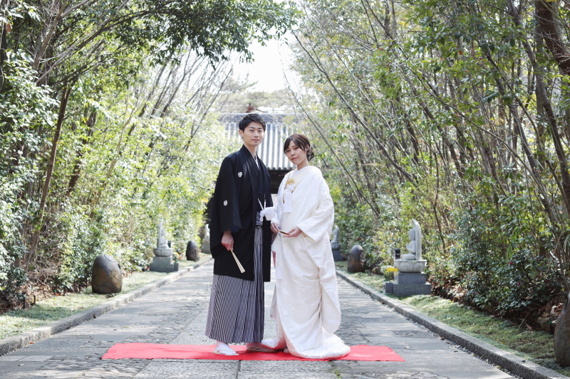 立ち姿で佇む1枚で撮影終了!