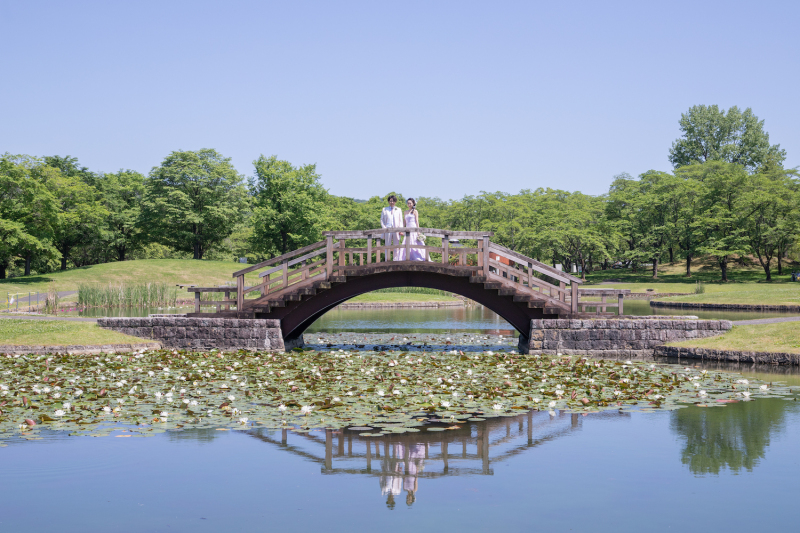 自然たっぷりのロケーション♪