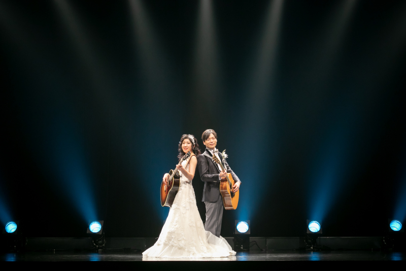 お二人だけのライブステージ