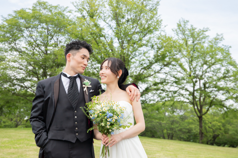 肩組みショット