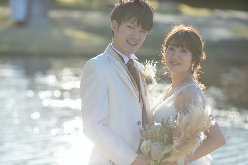 キラキラの水面