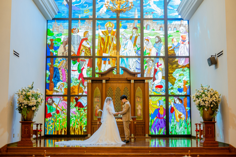 ゆりが丘マリアージュアンヴィラでのご撮影です♡