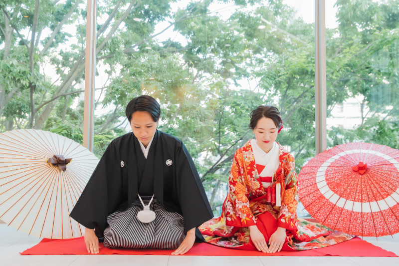 ラストは正座ショットで！