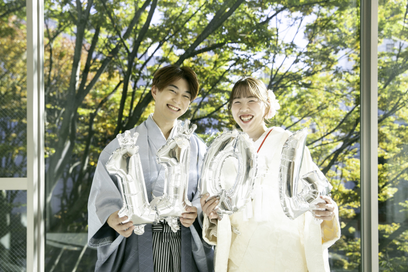 お持ち込みアイテム『数字の風船』