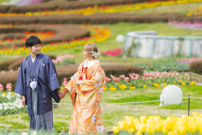 四季折々のお花たちと*