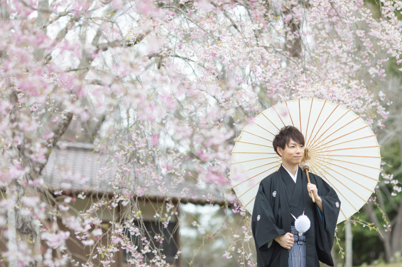 ご新郎様のソロショット