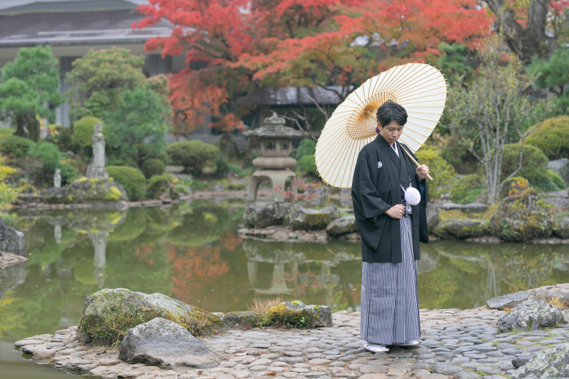 ご新郎様ソロショット