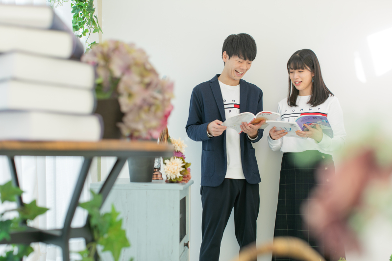 ちょっとした小物を使って