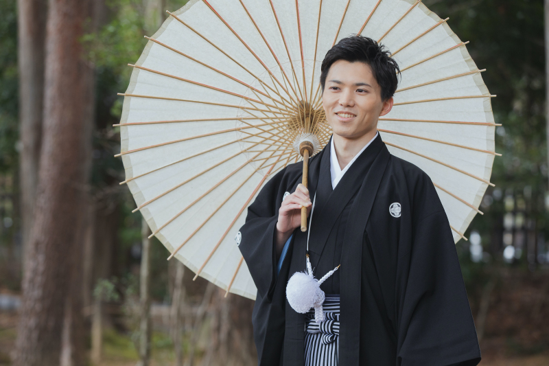 ご新郎様ソロショット