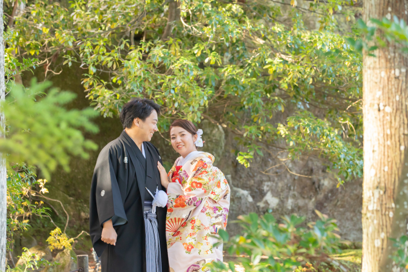 広大な自然の中で、まるでおふたりだけの世界・・♪