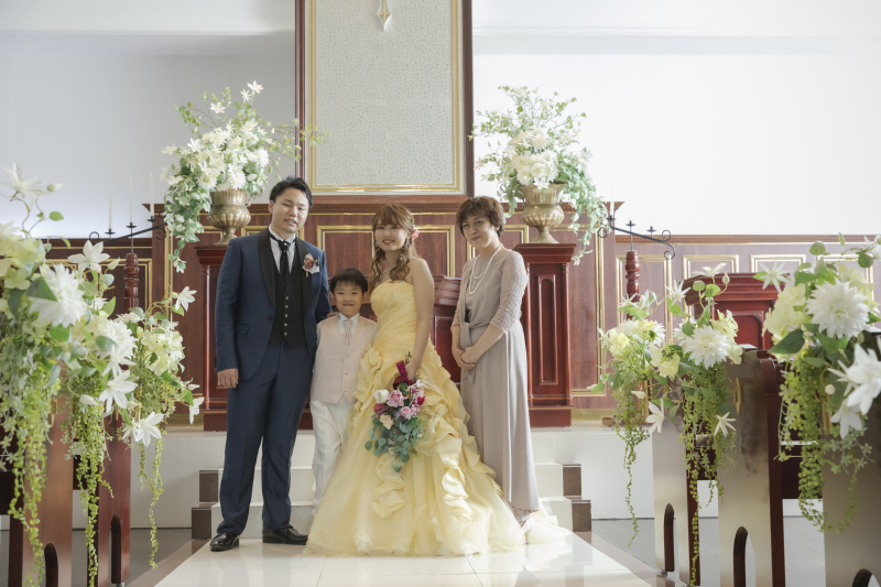 最後はご家族様と一緒に