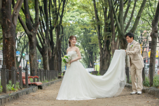 地元でウェディングフォト＊