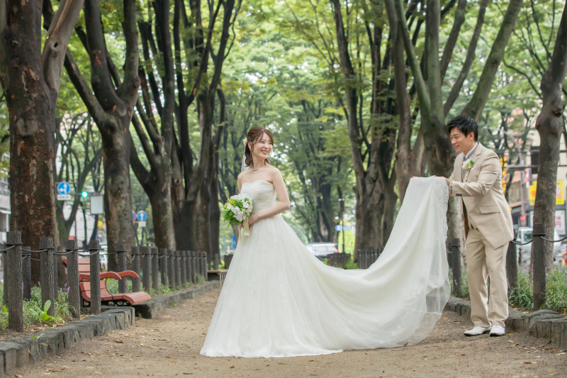 地元でウェディングフォト＊