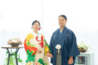 スタジオ　和装・洋装撮影　２着