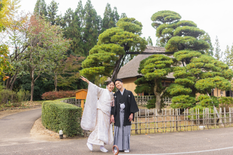 思い出の場所で、思い出のポーズで、もう一度。