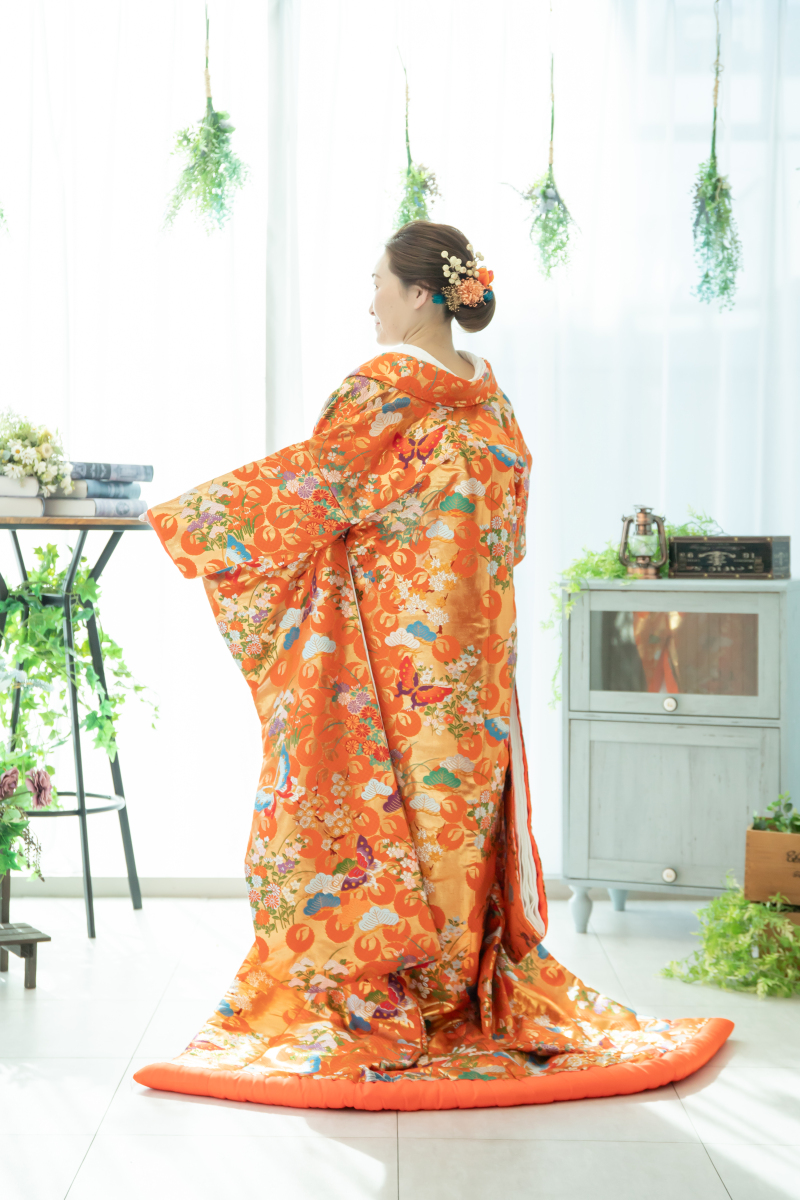 お着物もしっかりと残して