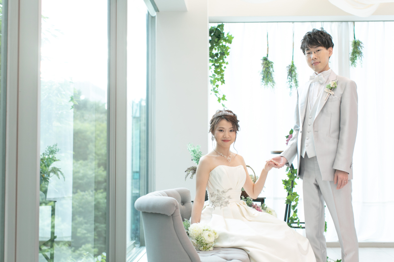 結婚記念にスタジオ撮影！