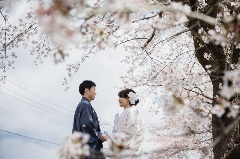 見つめ合いショット