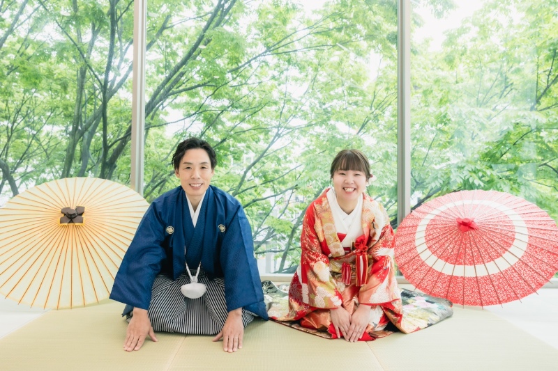 和装といえば、お正座ショット♪