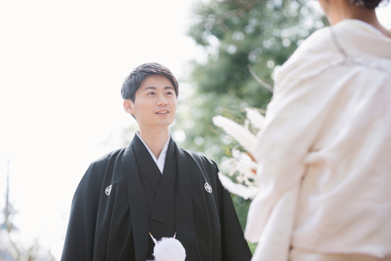 ご新婦さまを見つめて…