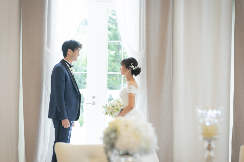 見つめ合って・・・