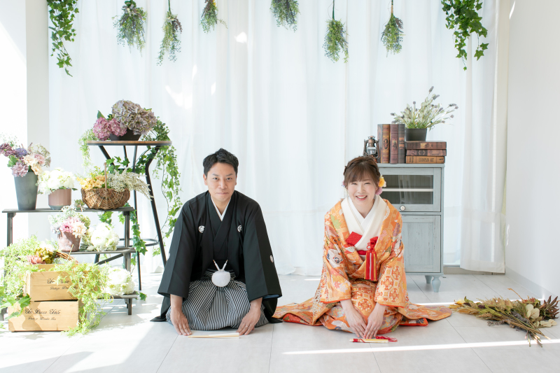 お座りショット♪